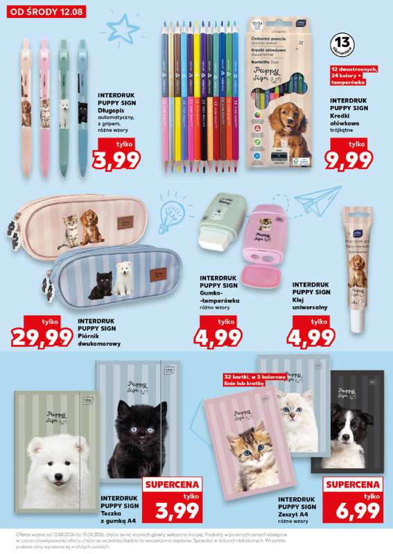 Kaufland - gazetka promocyjna Oferta Kaufland - do Szkoły! od środy 12.08 do środy 19.08 - strona 21
