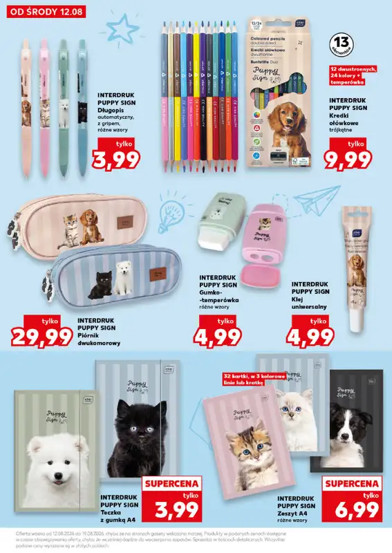 Kaufland - gazetka promocyjna Oferta Kaufland - do Szkoły! od środy 12.08 do środy 19.08 - strona 21