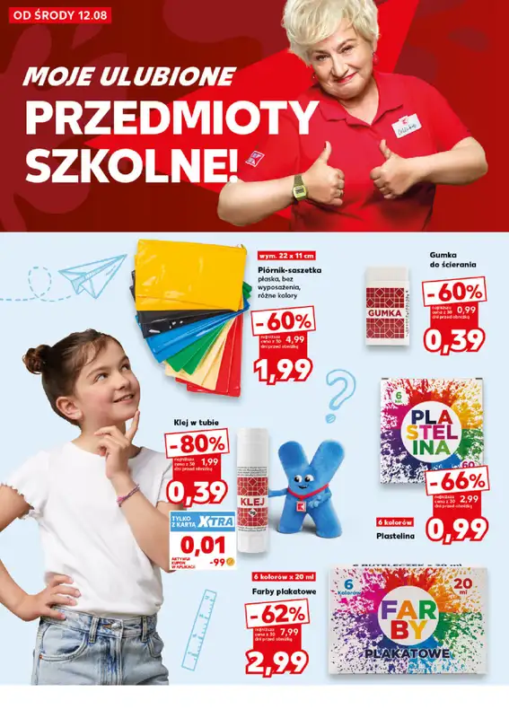 Kaufland - gazetka promocyjna Oferta Kaufland - do Szkoły! od środy 12.08 do środy 19.08 - strona 4
