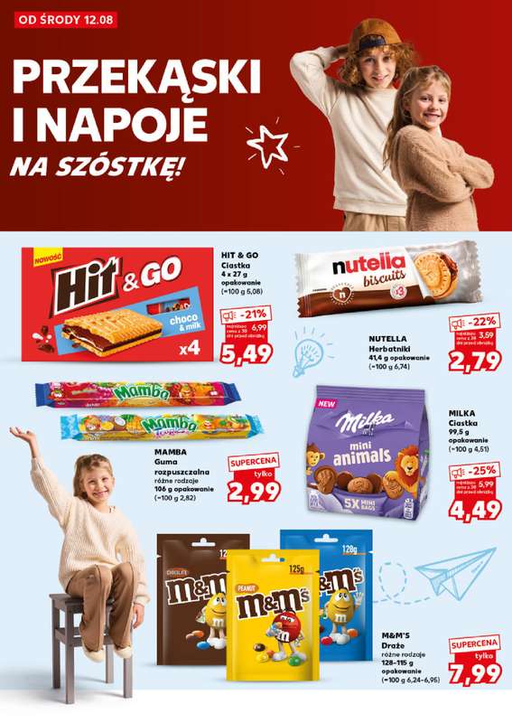 Kaufland - gazetka promocyjna Oferta Kaufland - do Szkoły! od środy 12.08 do środy 19.08 - strona 2