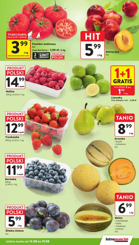 Intermarche - gazetka promocyjna Gazetka od czwartku 13.08 do środy 19.08 - strona 19