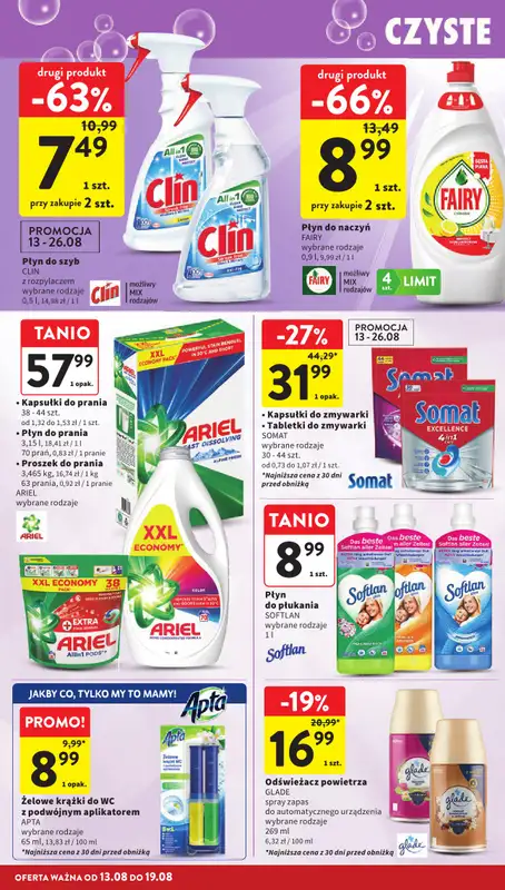 Intermarche - gazetka promocyjna Gazetka od czwartku 13.08 do środy 19.08 - strona 38