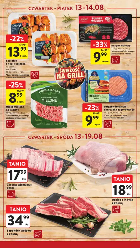 Intermarche - gazetka promocyjna Gazetka od czwartku 13.08 do środy 19.08 - strona 10