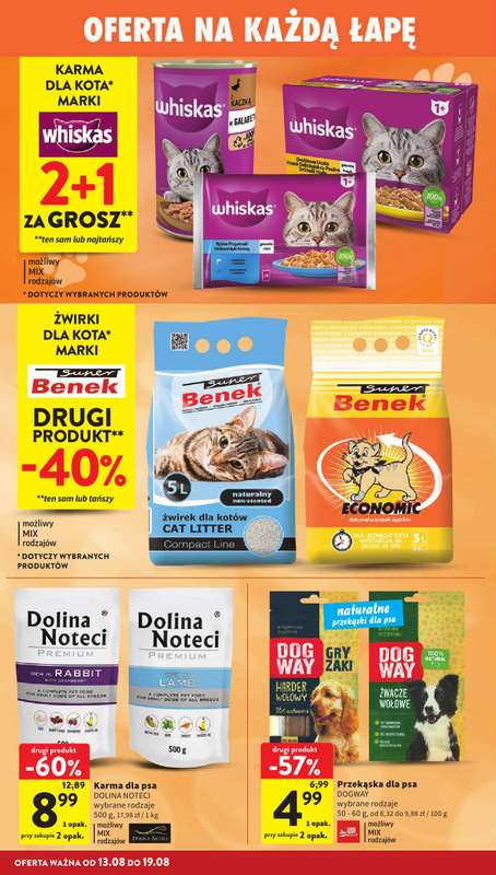 Intermarche - gazetka promocyjna Gazetka od czwartku 13.08 do środy 19.08 - strona 36