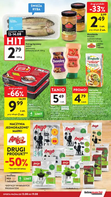 Intermarche - gazetka promocyjna Gazetka od czwartku 13.08 do środy 19.08 - strona 7
