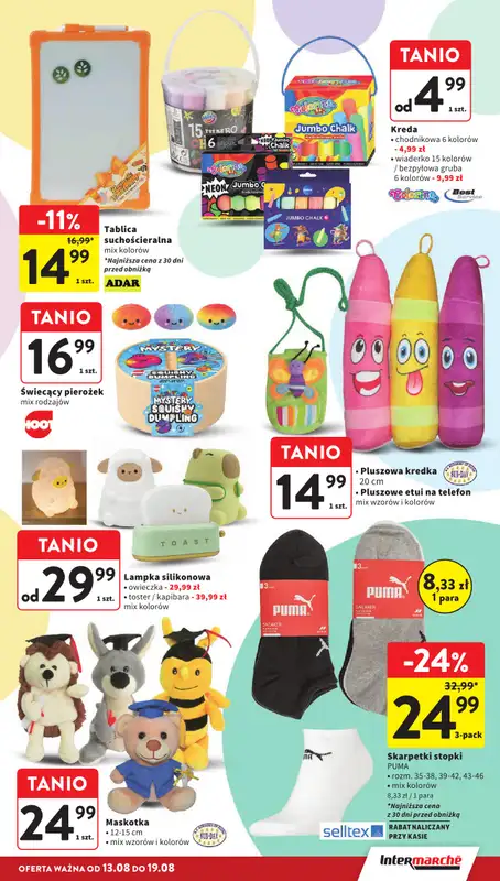 Intermarche - gazetka promocyjna Gazetka od czwartku 13.08 do środy 19.08 - strona 41