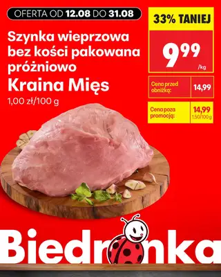 Biedronka - gazetka promocyjna Biedronkowe oszczędności od środy od środy 12.08 do piątku 14.08 - strona 10