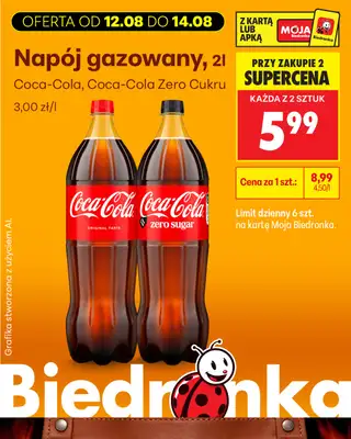 Biedronka - gazetka promocyjna Biedronkowe oszczędności od środy od środy 12.08 do piątku 14.08 - strona 7