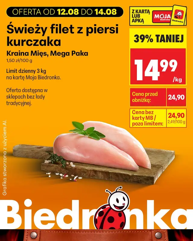 Biedronka - gazetka promocyjna Biedronkowe oszczędności od środy od środy 12.08 do piątku 14.08 - strona 9