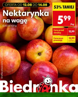 Biedronka - gazetka promocyjna Biedronkowe oszczędności od środy od środy 12.08 do piątku 14.08 - strona 3