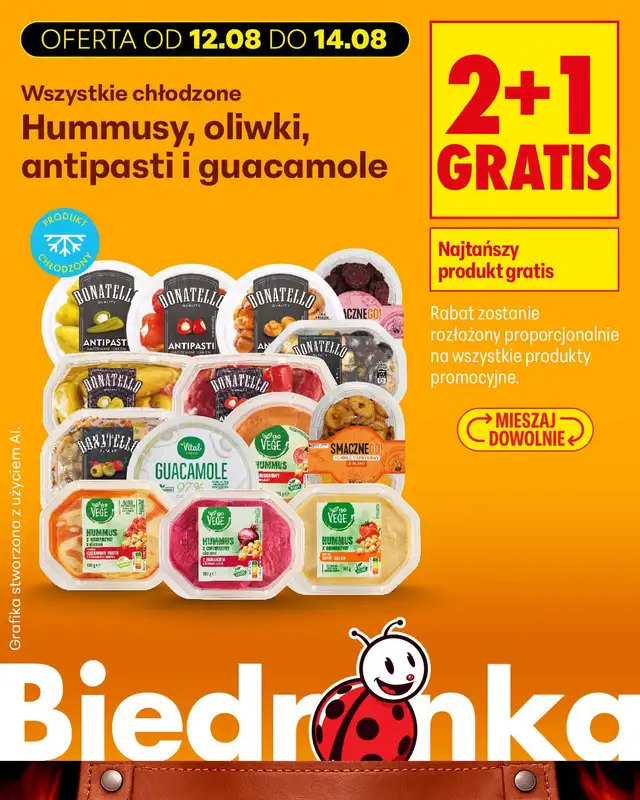 Biedronka - gazetka promocyjna Biedronkowe oszczędności od środy od środy 12.08 do piątku 14.08 - strona 15