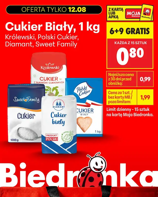 Biedronka - gazetka promocyjna Biedronkowe oszczędności od środy od środy 12.08 do piątku 14.08 - strona 5