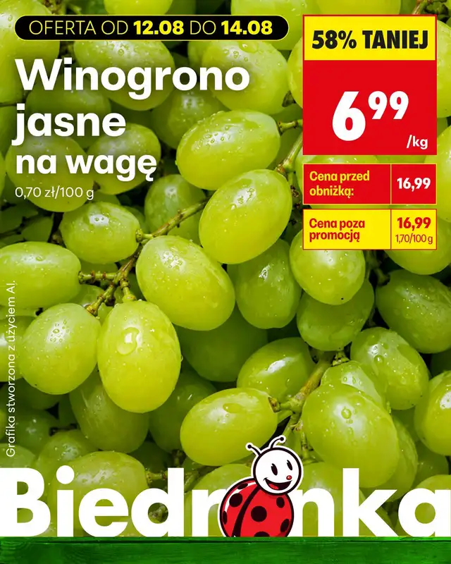 Biedronka - gazetka promocyjna Biedronkowe oszczędności od środy od środy 12.08 do piątku 14.08 - strona 4