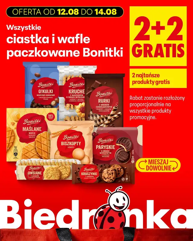 Biedronka - gazetka promocyjna Biedronkowe oszczędności od środy od środy 12.08 do piątku 14.08 - strona 16