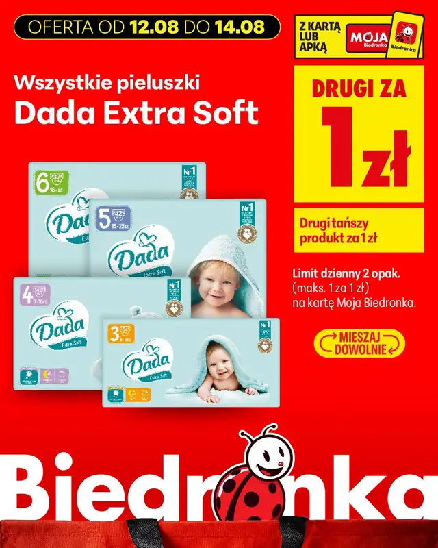 Biedronka - gazetka promocyjna Biedronkowe oszczędności od środy od środy 12.08 do piątku 14.08 - strona 18