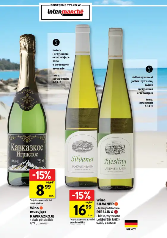 Intermarche - gazetka promocyjna Gazetka alkoholowa od czwartku 13.08 do środy 26.08 - strona 12