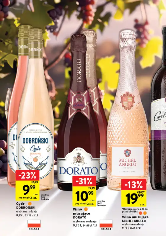 Intermarche - gazetka promocyjna Gazetka alkoholowa od czwartku 13.08 do środy 26.08 - strona 16