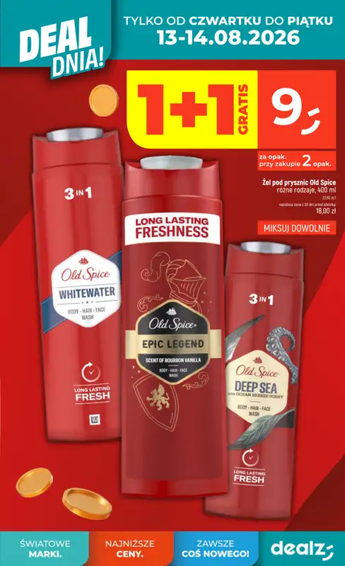 Dealz - gazetka promocyjna Make a Dealz! od czwartku 13.08 do środy 19.08 - strona 3