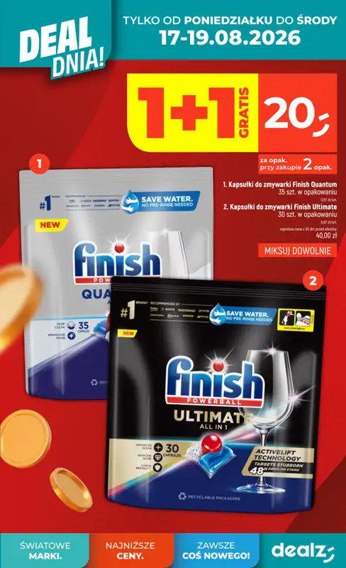 Dealz - gazetka promocyjna Deal dnia! od czwartku 13.08 do środy 19.08 - strona 5