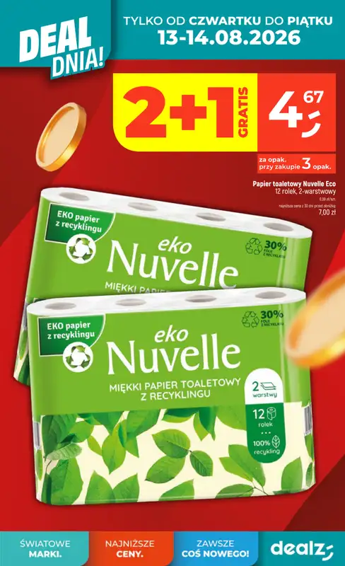 Dealz - gazetka promocyjna Deal dnia! od czwartku 13.08 do środy 19.08 - strona 4