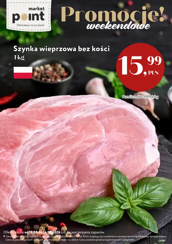 Market Point - gazetka promocyjna Promocje weekendowe od czwartku 13.08 do piątku 14.08 - strona 5