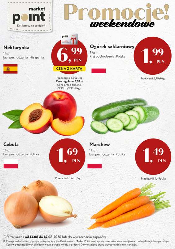 Market Point - gazetka promocyjna Promocje weekendowe od czwartku 13.08 do piątku 14.08 - strona 6