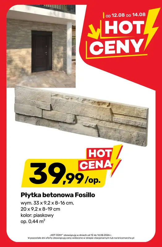Bricomarche - gazetka promocyjna Klimatyczny OGRÓD od środy 12.08 do soboty 22.08 - strona 5