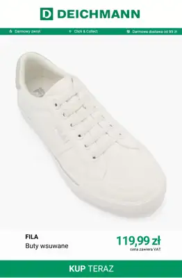 Deichmann - gazetka promocyjna Nowe modele Fila od piątku 14.08  - strona 12