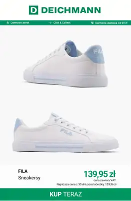 Deichmann - gazetka promocyjna Nowe modele Fila od piątku 14.08  - strona 9