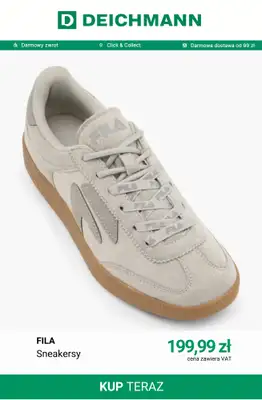 Deichmann - gazetka promocyjna Nowe modele Fila od piątku 14.08  - strona 4