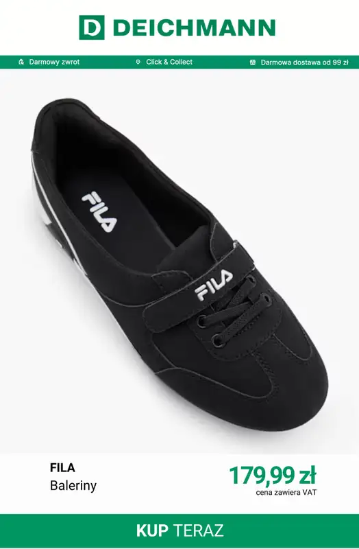 Deichmann - gazetka promocyjna Nowe modele Fila od piątku 14.08  - strona 6