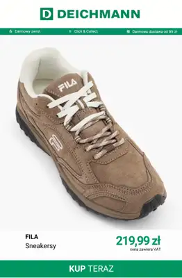 Deichmann - gazetka promocyjna Nowe modele Fila od piątku 14.08  - strona 3