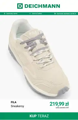 Deichmann - gazetka promocyjna Nowe modele Fila od piątku 14.08  - strona 5