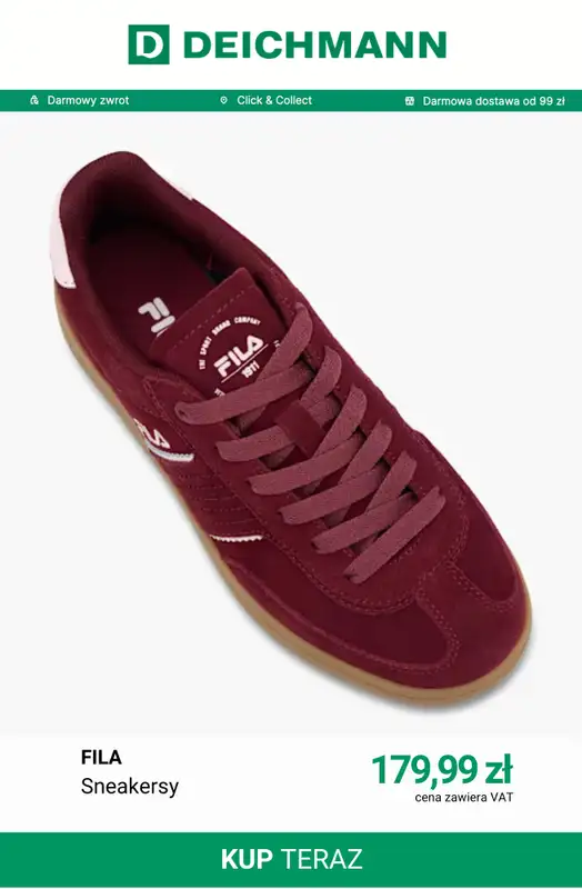 Deichmann - gazetka promocyjna Nowe modele Fila od piątku 14.08  - strona 13