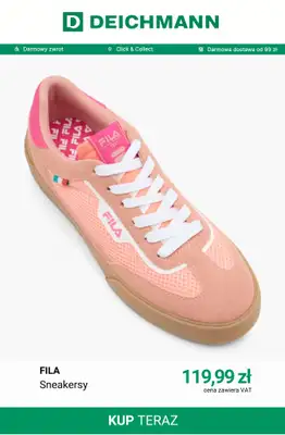 Deichmann - gazetka promocyjna Nowe modele Fila od piątku 14.08  - strona 8