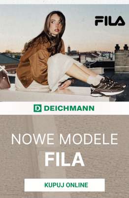 Deichmann - gazetka promocyjna Nowe modele Fila od piątku 14.08 