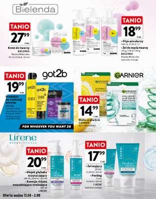 Intermarche - gazetka promocyjna Detergenty, kosmetyki, higiena od czwartku 13.08 do środy 02.09 - strona 4