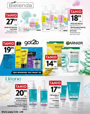 Intermarche - gazetka promocyjna Detergenty, kosmetyki, higiena od czwartku 13.08 do środy 02.09 - strona 4