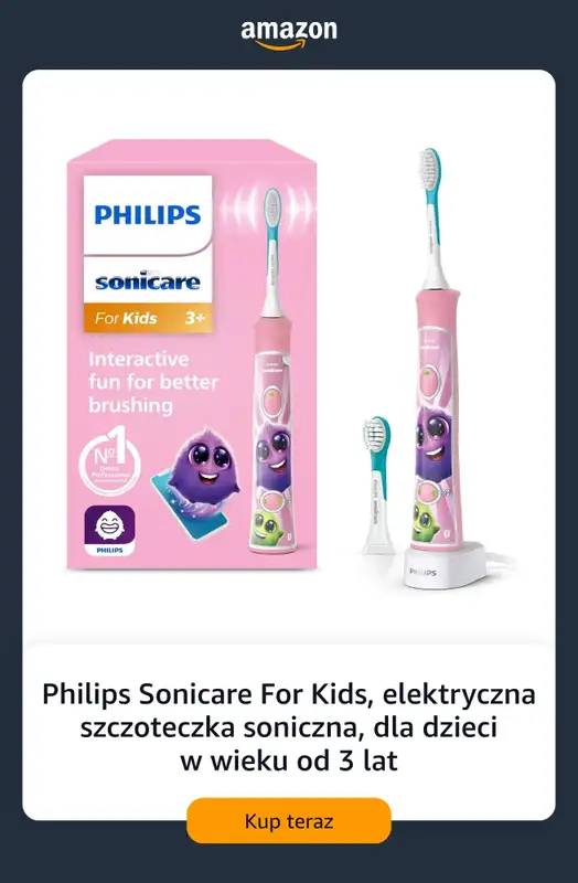 Amazon - gazetka promocyjna Szczoteczki elektryczne do zębów od środy 12.08  - strona 9
