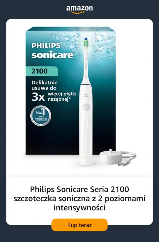 Amazon - gazetka promocyjna Szczoteczki elektryczne do zębów od środy 12.08  - strona 7