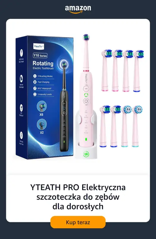 Amazon - gazetka promocyjna Szczoteczki elektryczne do zębów od środy 12.08  - strona 6