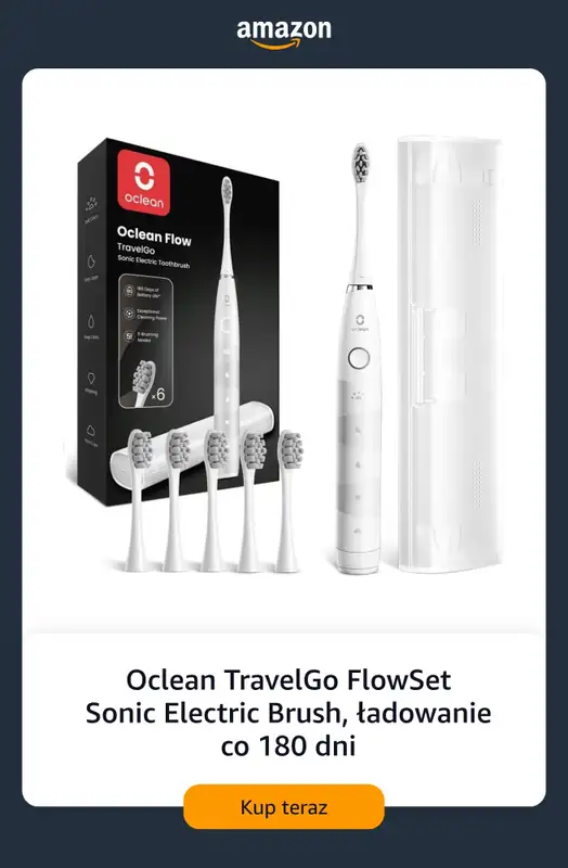 Amazon - gazetka promocyjna Szczoteczki elektryczne do zębów od środy 12.08  - strona 3