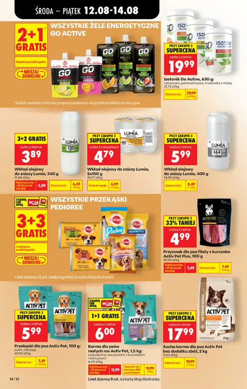 Biedronka - gazetka promocyjna Od środy od środy 12.08 do środy 19.08 - strona 78