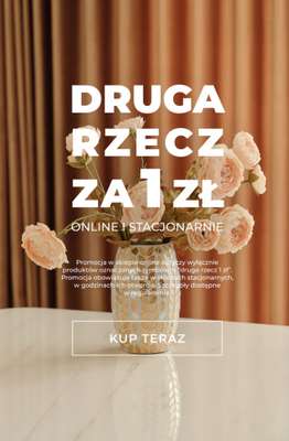 home&you - gazetka promocyjna Druga rzecz 1 zł od środy 12.08 do wtorku 18.08