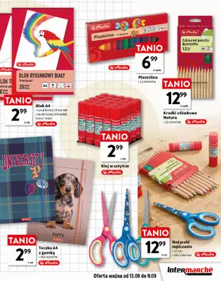 Intermarche - gazetka promocyjna Szkolna wyprawka w super cenach! od czwartku 13.08 do środy 09.09 - strona 9