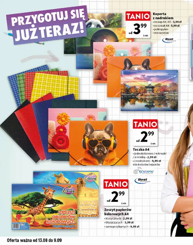 Intermarche - gazetka promocyjna Szkolna wyprawka w super cenach! od czwartku 13.08 do środy 09.09 - strona 4
