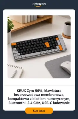 Amazon - gazetka promocyjna Nowości: elektronika od środy 12.08  - strona 3