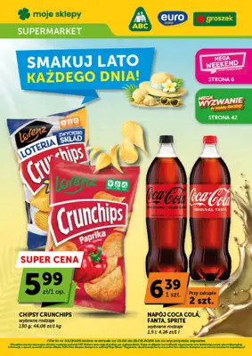 ABC - gazetka promocyjna Gazetka Supermarket  do środy 19.08