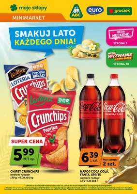 Euro Sklep - gazetka promocyjna Gazetka Minimarket  do środy 19.08