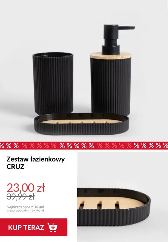 Homla - gazetka promocyjna Do -70% akcesoria łazienkowe od czwartku 13.08  - strona 2